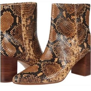 Madewell Snakeskin Booties